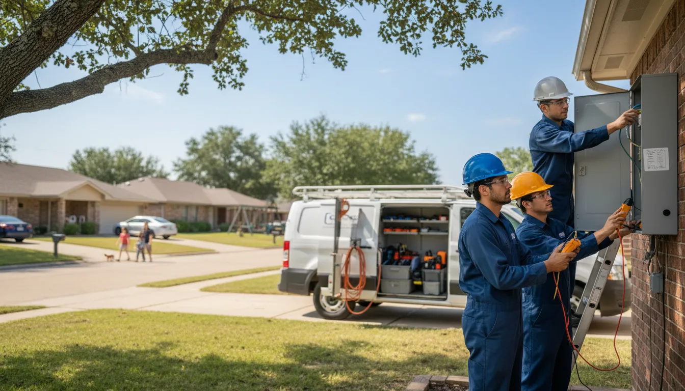 Certified electrician providing emergency electrical services in Plain City, OH